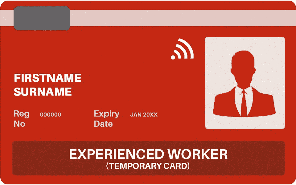 cscs Red Experienced card